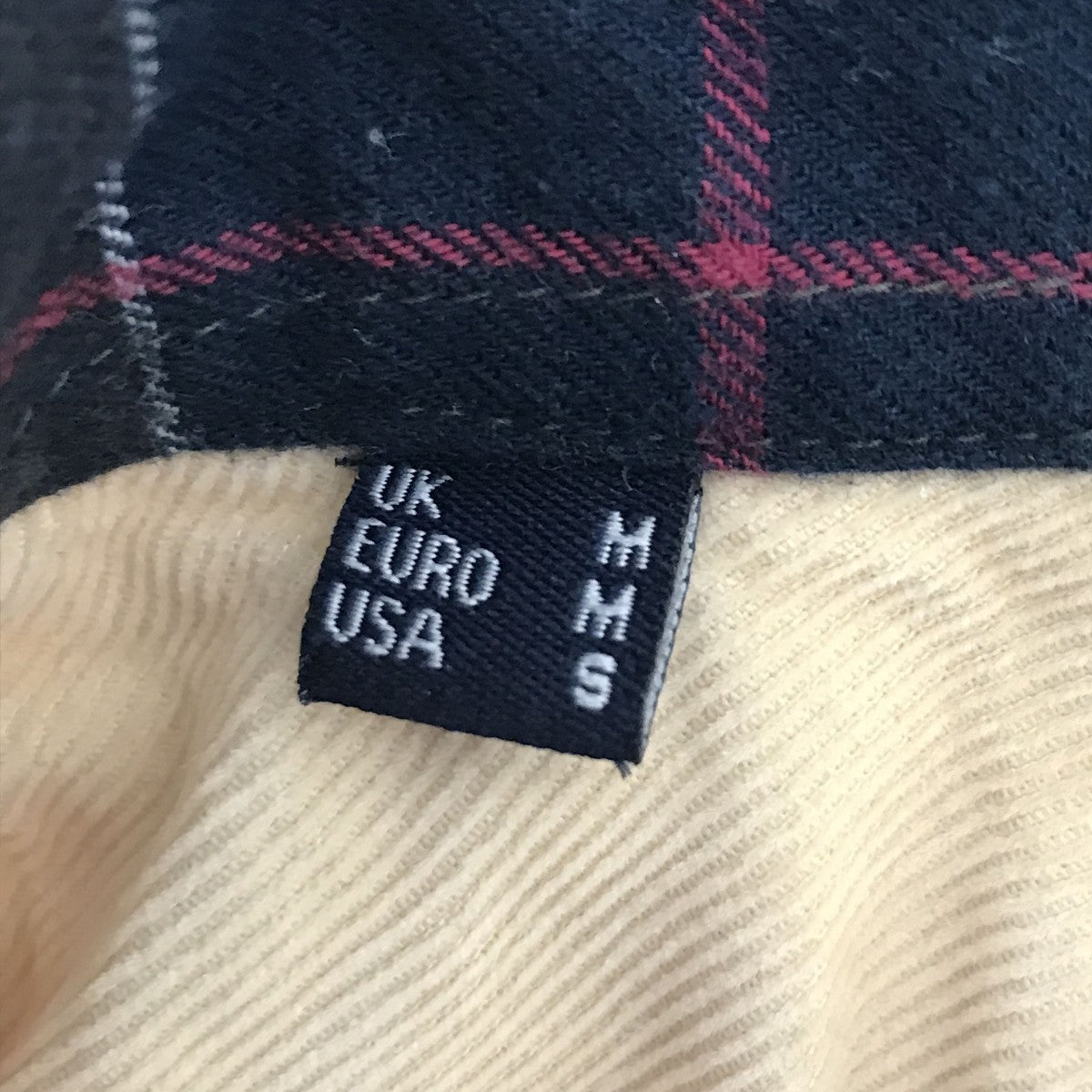 Barbour シャツ222MSH5001 古着・中古-4枚目のアイテム画像