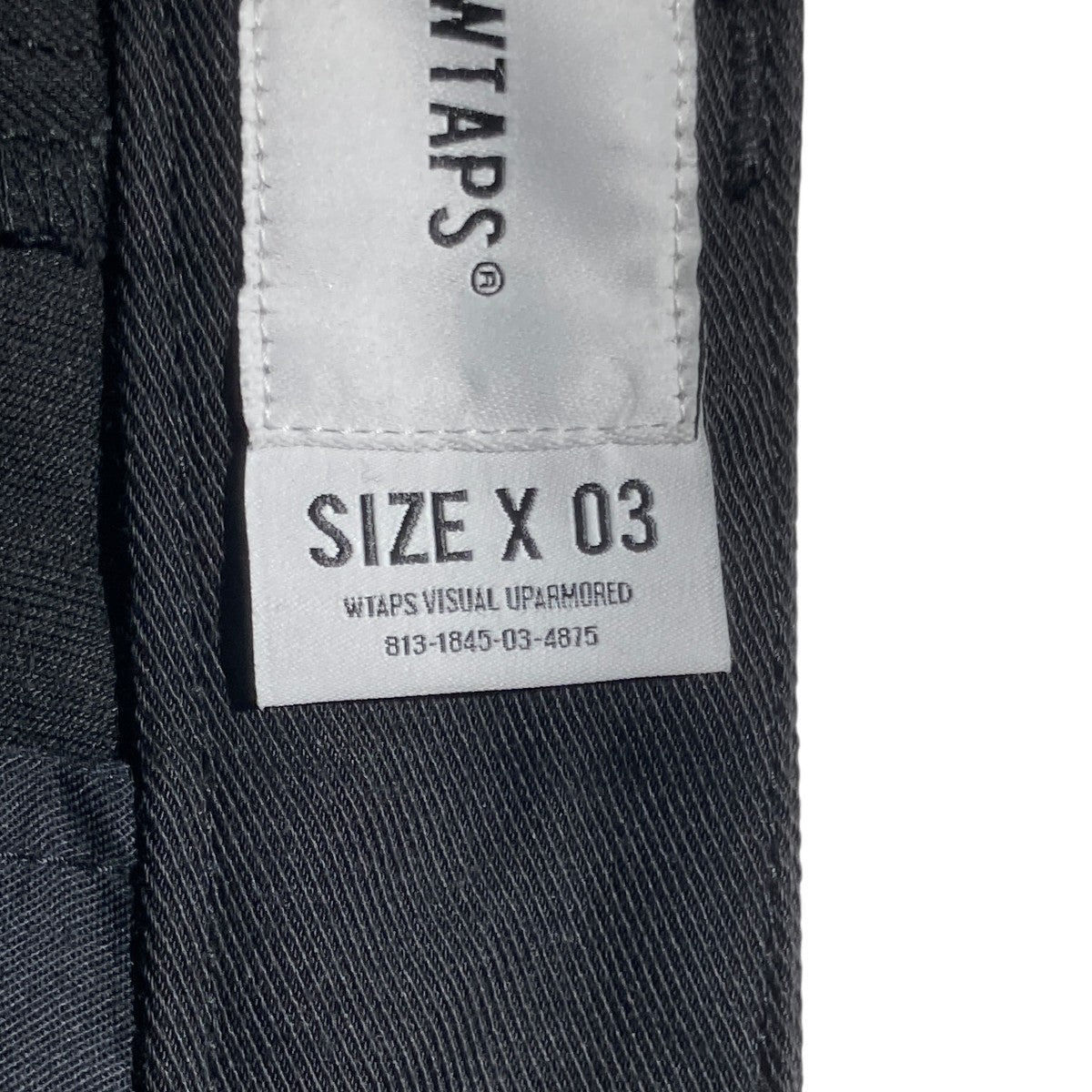 WTAPS(ダブルタップス) 25AWTRDT1804 ／ TROUSERS ／ POLY TWILL