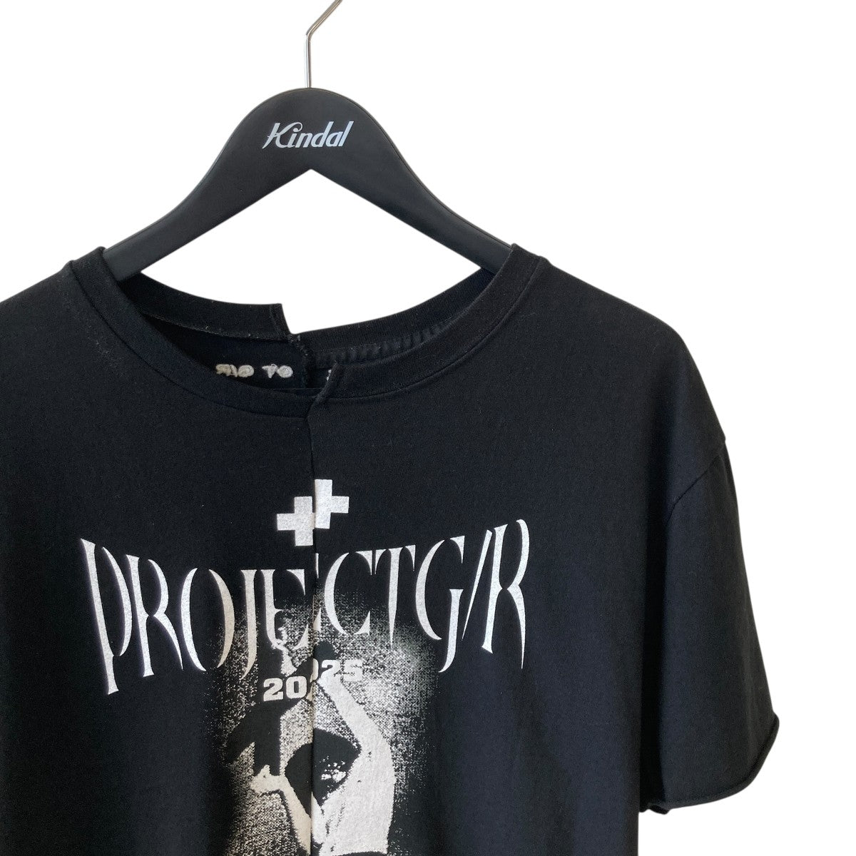 PROJECT G／R TIGHT FIT SPLIT T-SHIRT半袖カットソー 古着・中古-3枚目のアイテム画像