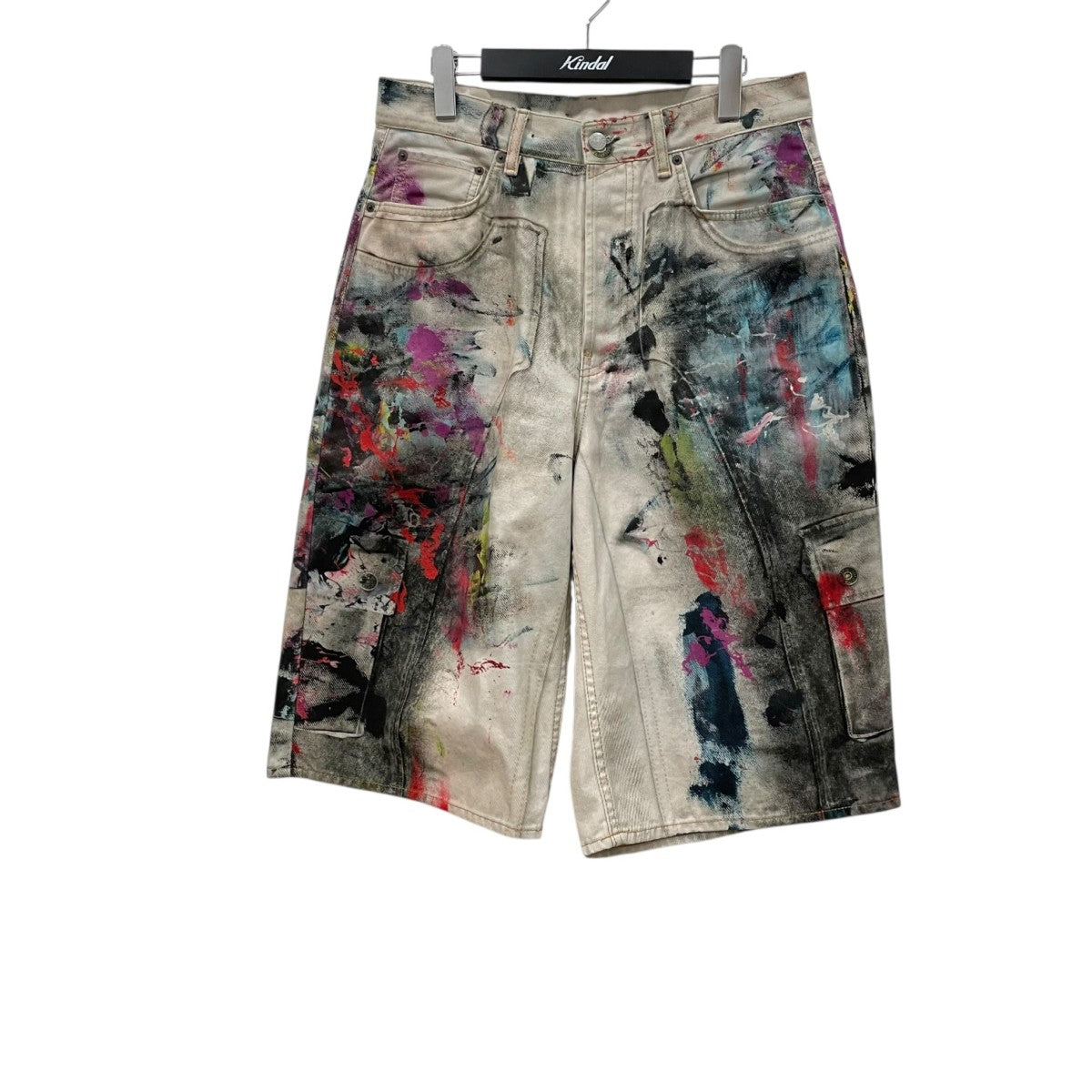 ACNE STUDIOS(アクネストゥディオズ) Graffiti Shorts総柄ハーフパンツ