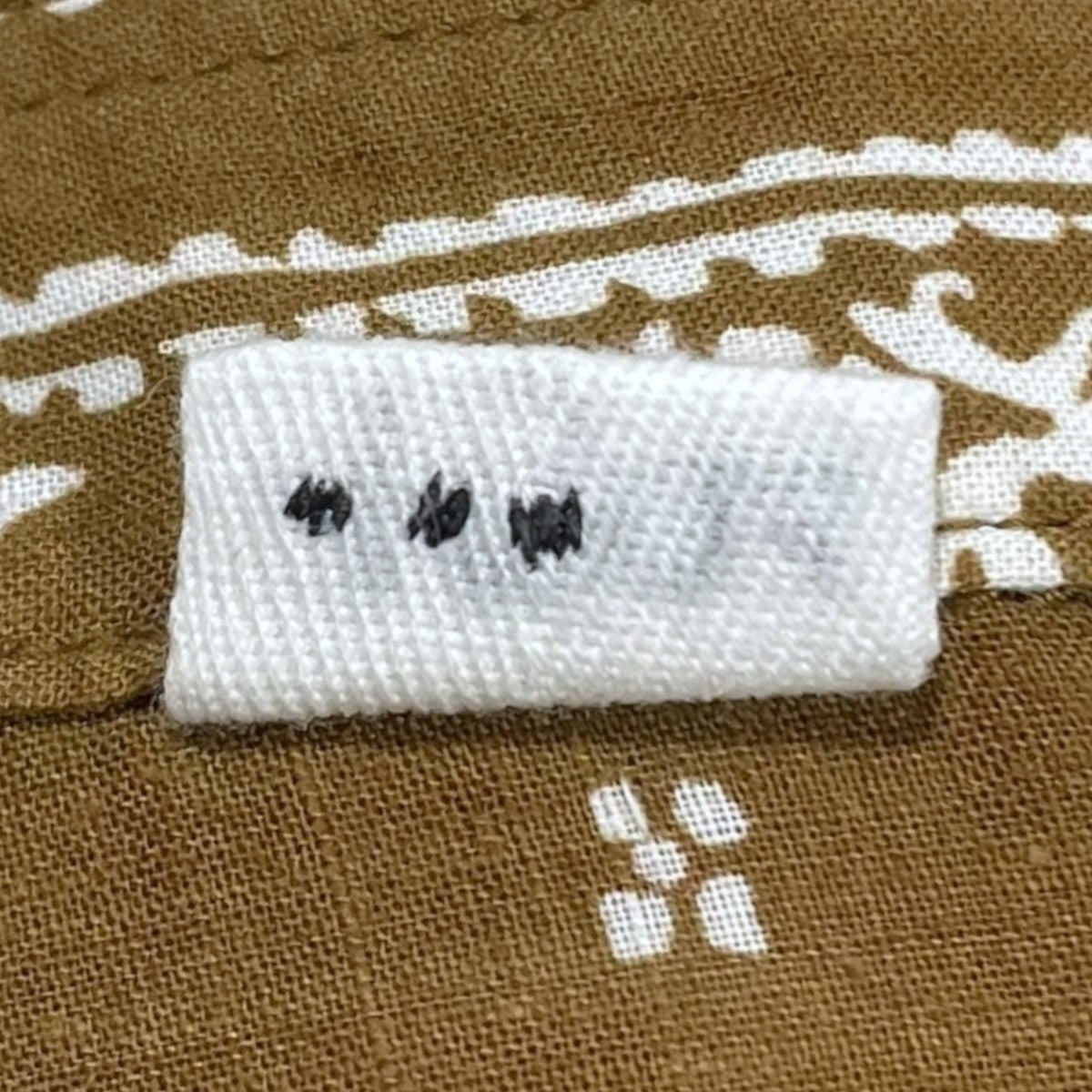 バンダナミックスプリントの908オーシャンちび襟シャツ 80830113