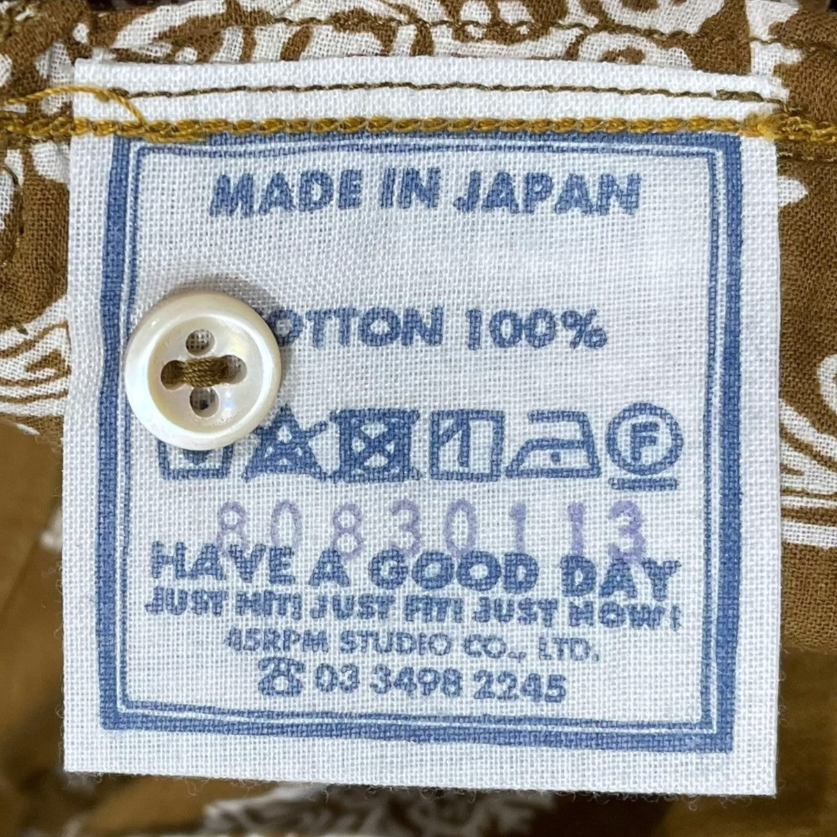 美品　45R　フォーティファイブアール　803　ワッシャー　シャツジャケット　4 楽天市場】45R フォーティファイブ アール 45R フォーティファイブ