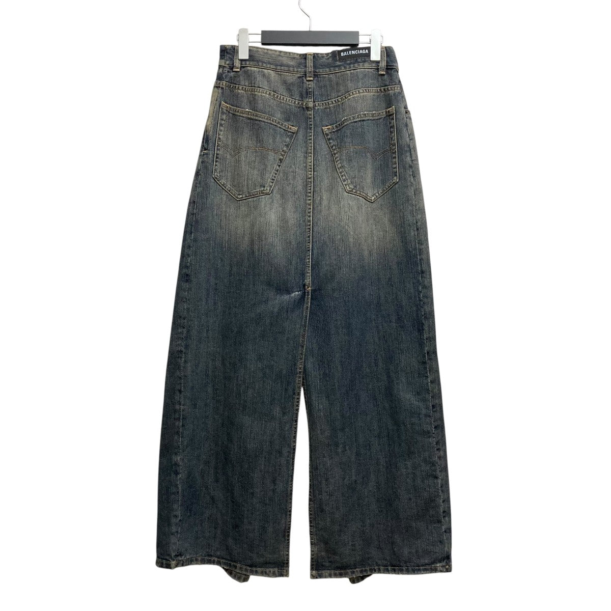 BALENCIAGA(バレンシアガ) エプロンスカート ドッキング デニムパンツ