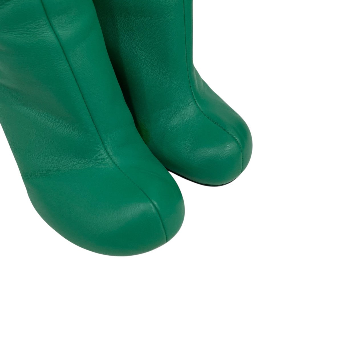 MARNI ロングブーツ MARNI(マルニ) レザーライニング ロングブーツ グリーン サイズ 37