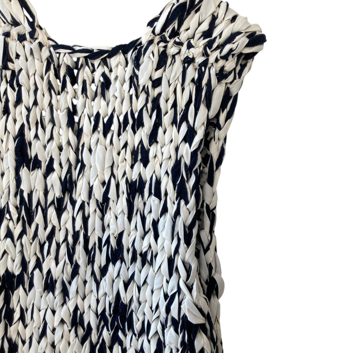 Crying KnitVネック ニットベスト21ss-k-01