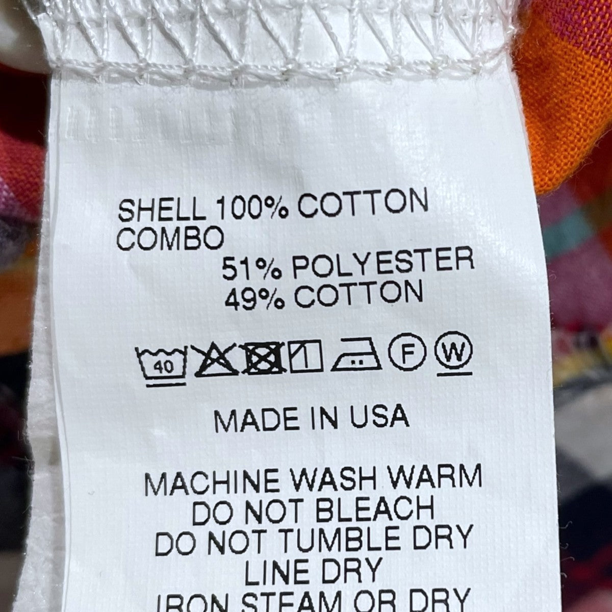24SS チェック柄パッチワークノーカラージャケット Loiter Jacket - Triangle Patchwork Madras ロイタージャケット トライアングルパッチワークマドラス