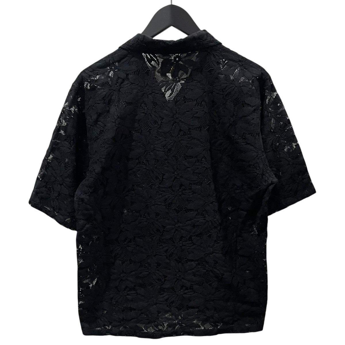 Needles M デニムレース半袖シャツ　ユニオン NEEDLES【ニードルズ】 S/s widespread collar shirt-ras lace 
