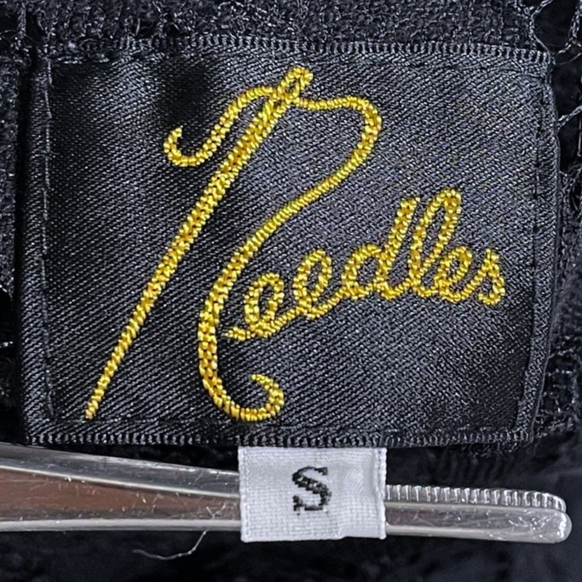 Needles(ニードルズ) 23SS オープンカラー半袖レースシャツ Cabana