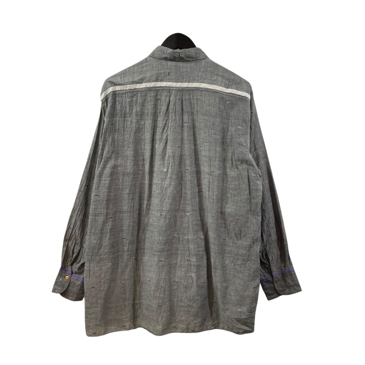 25SSOPEN JAMDANI SHIRTS長袖シャツMT5103-0611