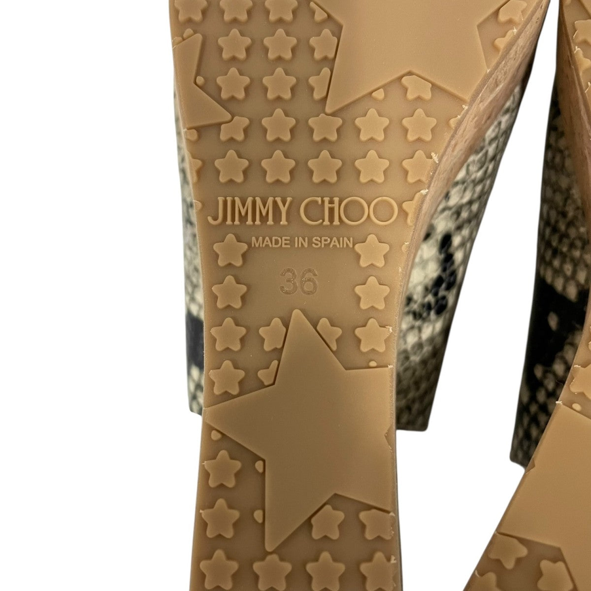 JIMMY CHOO パイソンサンダルサンダルJ00013226436 古着・中古-7枚目のアイテム画像