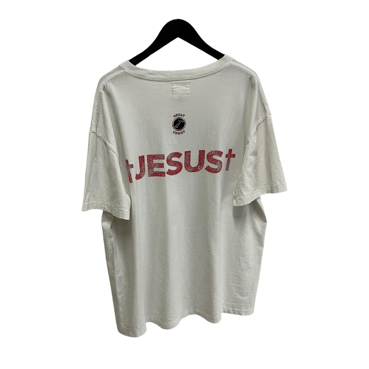 Great Land greatLAnd ORIGINAL JESUS TEE WHITE半袖カットソー 古着・中古-2枚目のアイテム画像