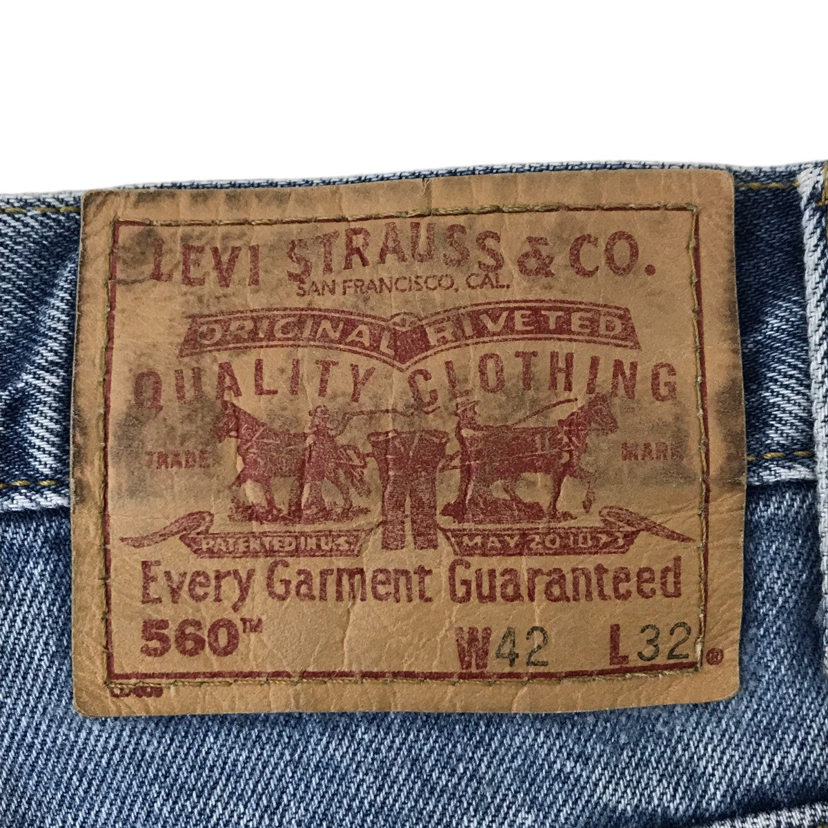 LEVI’S デニムパンツ00560-4891 古着・中古-4枚目のアイテム画像