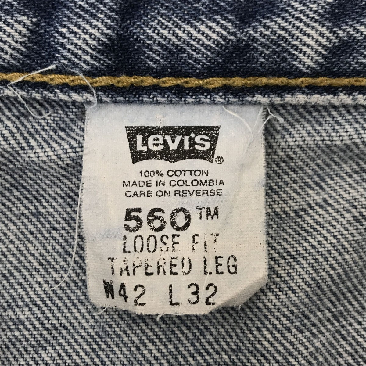 LEVI’S デニムパンツ00560-4891 古着・中古-5枚目のアイテム画像