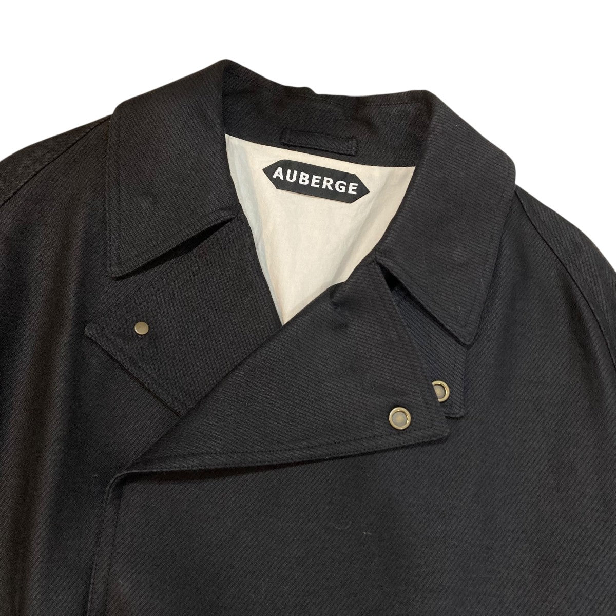 AUBERGE(オーベルジュ) モーターサイクルコート ブラック サイズ 44