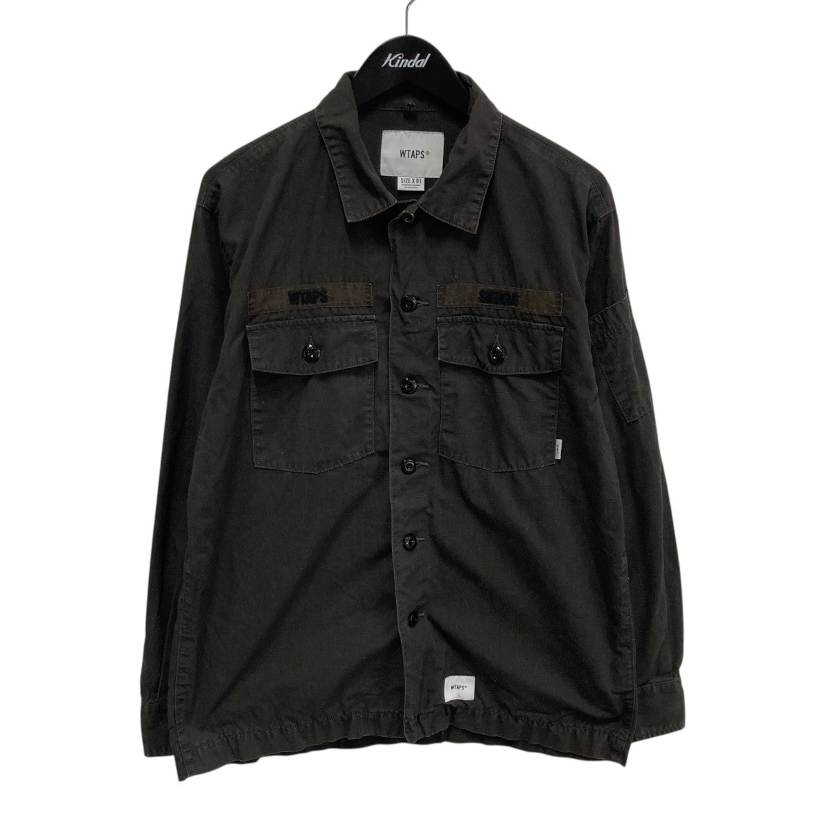 WTAPS BUDS LS SHIRTシャツ201BRDT-SHM02 古着・中古-1枚目のアイテム画像