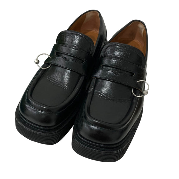 【かんべ】MARNI マルニ　ピアスローファー 新品未使用】marni ピアス ローファー pierced loafers - メルカリ