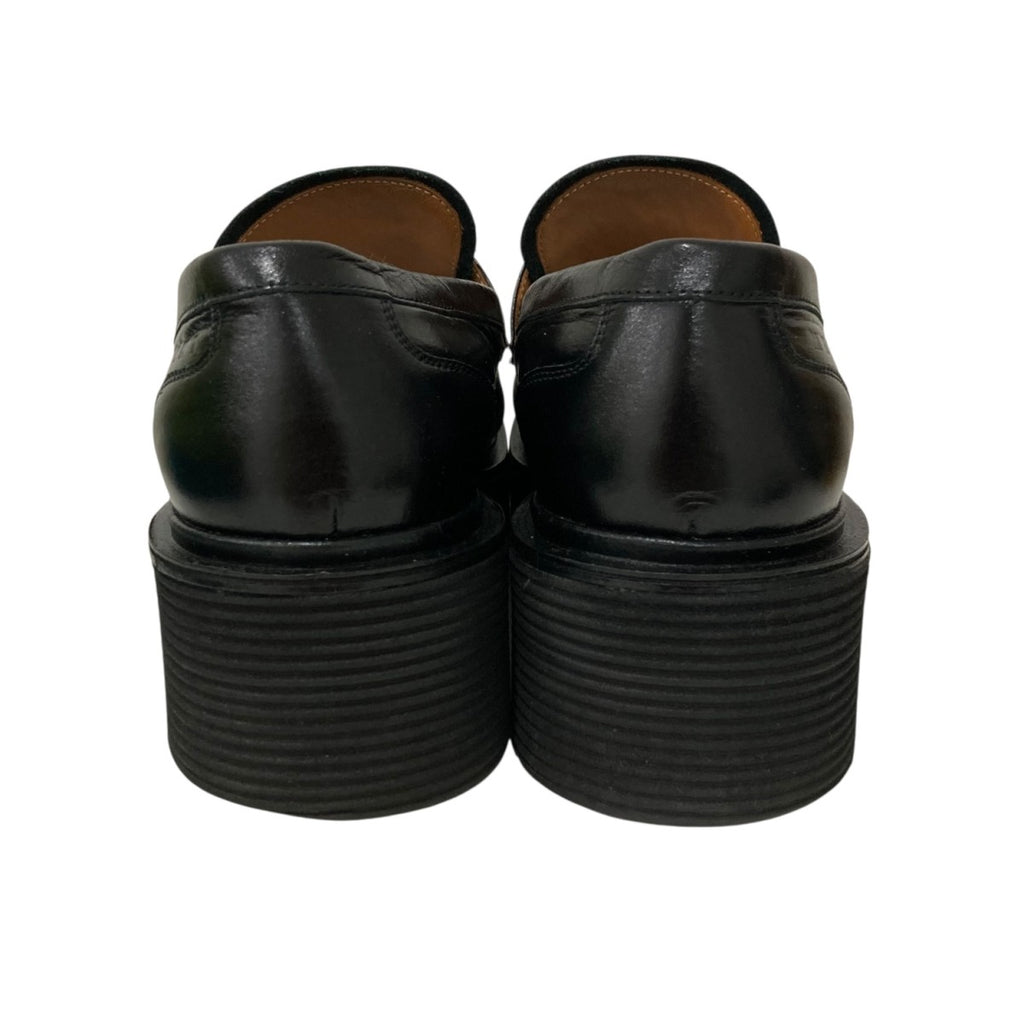 MARNI(マルニ) リングピアス スクエアトゥ コインローファー ブラック  