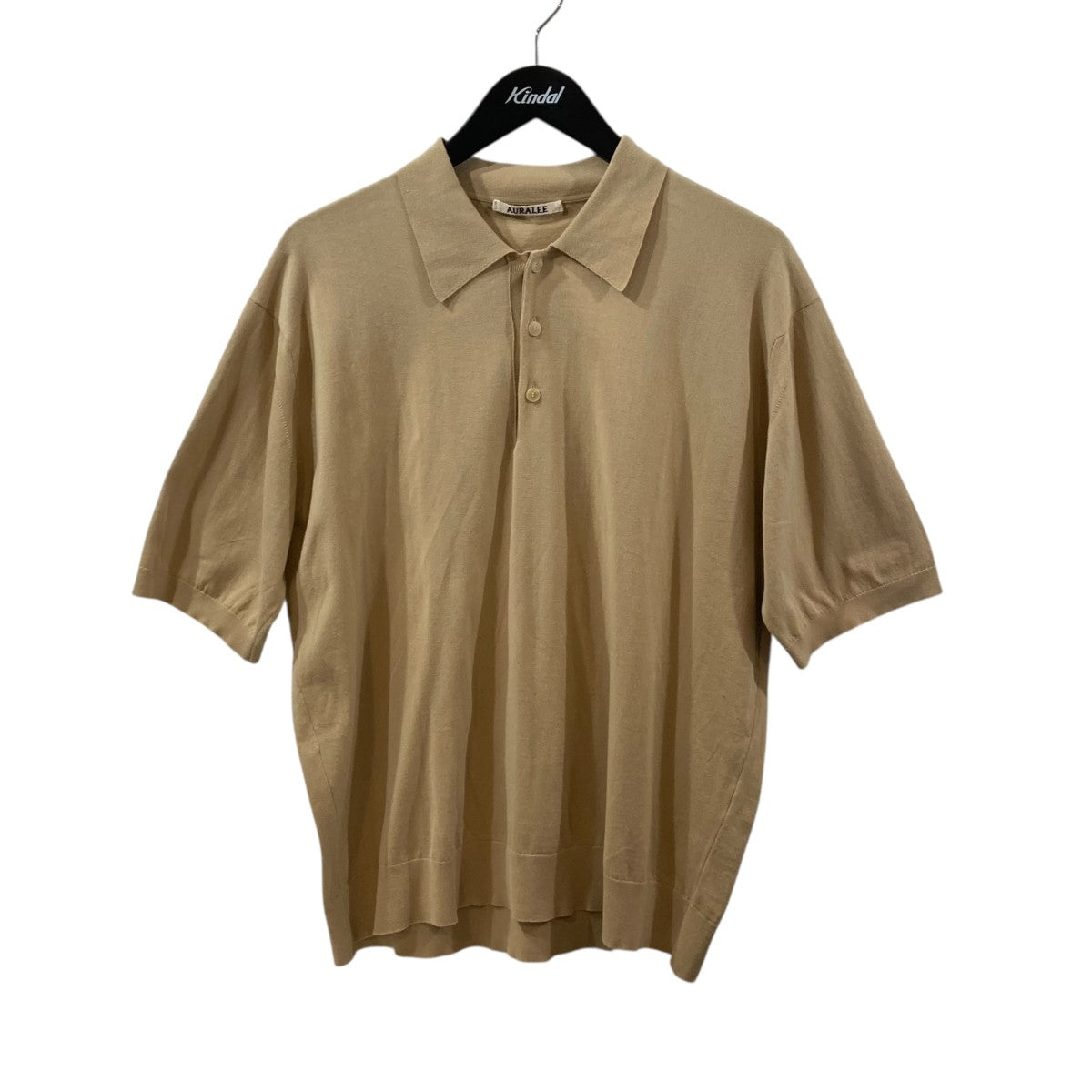 SUPER HIGH GAUGE COTTON KNIT POLOポロシャツA23SP03PD