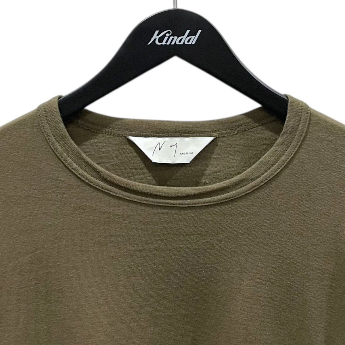 長袖カットソー C／R OVER CREWNECK LS T-SHIRT コットンレーヨン オーバークルーネック ロングスリーブティーシャツ ANC-CT74