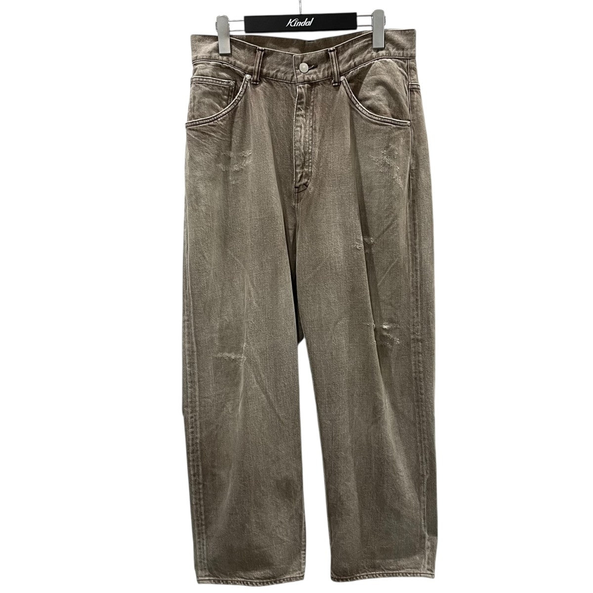 ANCELLM(アンセルム) 24AW 加工デニムパンツ P／TAPERED 5P DENIM