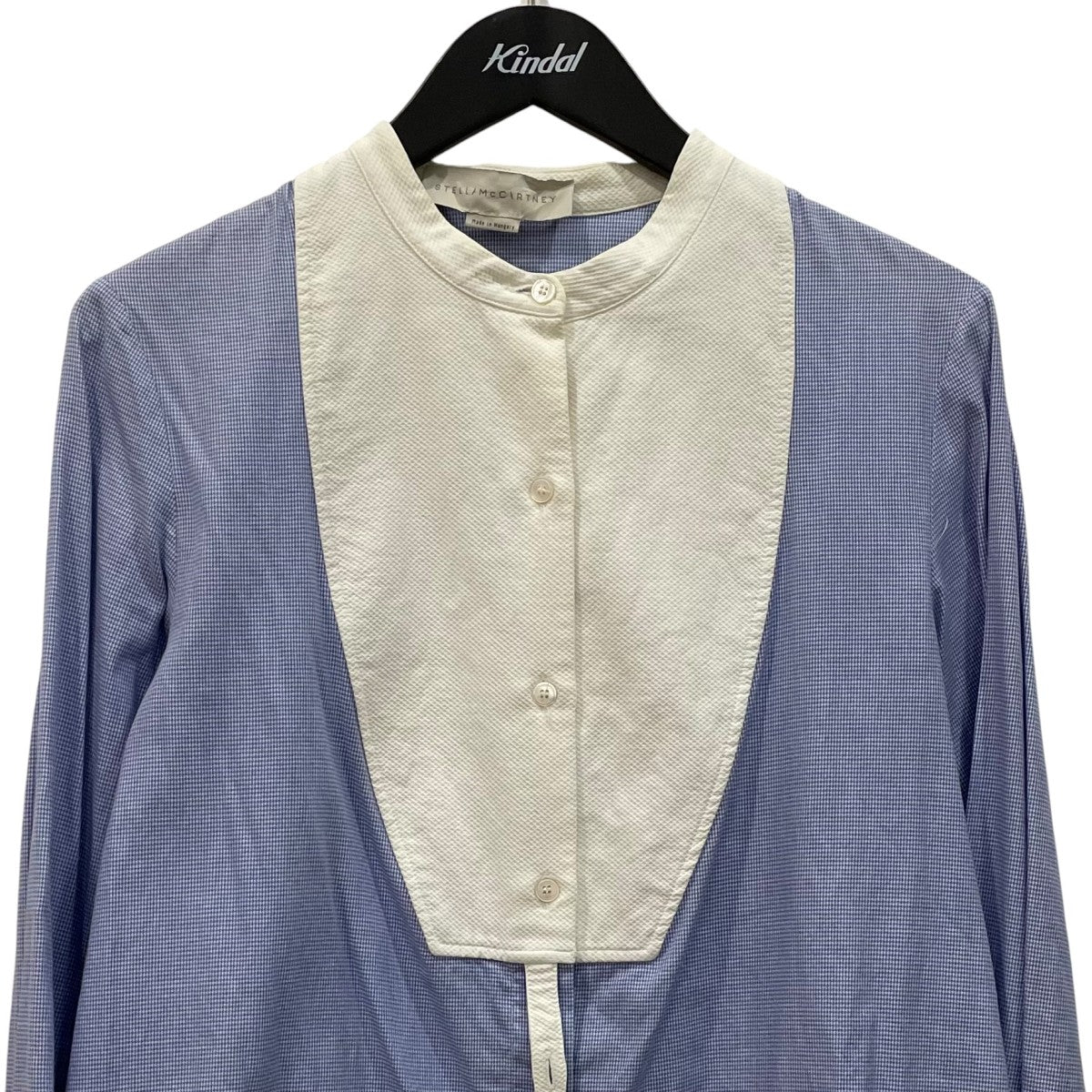 STELLA McCARTNEY バンドカラーシャツ411874 古着・中古-2枚目のアイテム画像