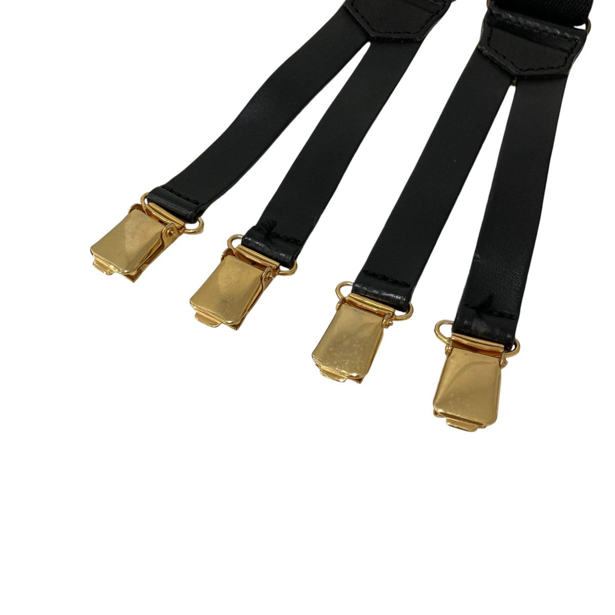 CHANEL シャネル サスペンダー ブラック vintage 箱付 CHANEL(シャネル