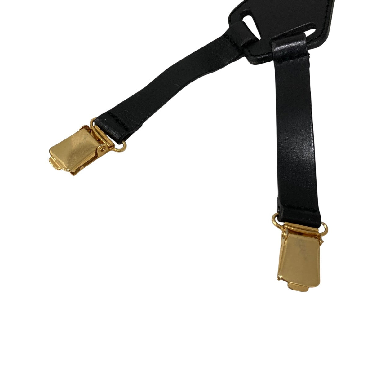 並行輸入品CHANELサスペンダー CHANEL(シャネル) サスペンダー ブラック×ゴールド｜【公式