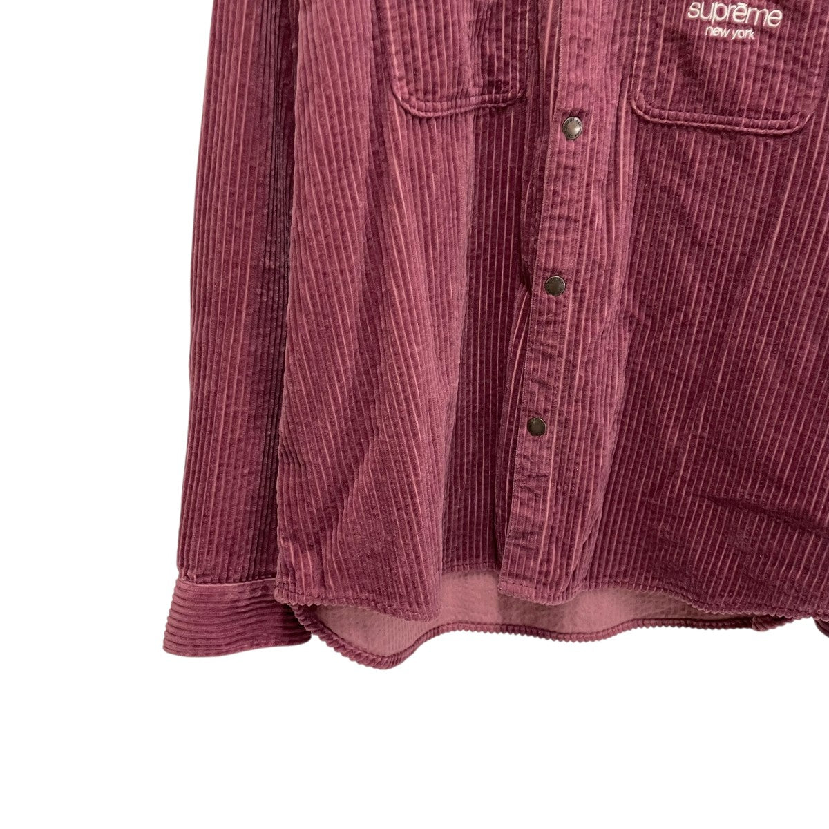 Supreme(シュプリーム) Wide Wale Corduroy Snap Shirtシャツ
