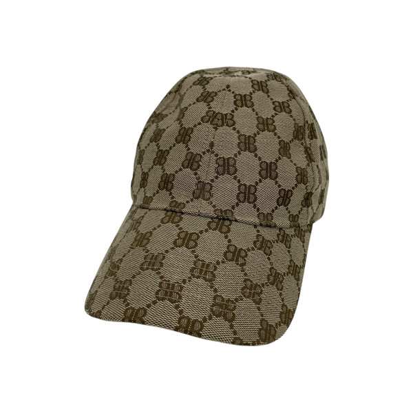 BALENCIAGA×GUCCI HAT HACKER CAPキャップ ベージュ サイズ L｜【公式