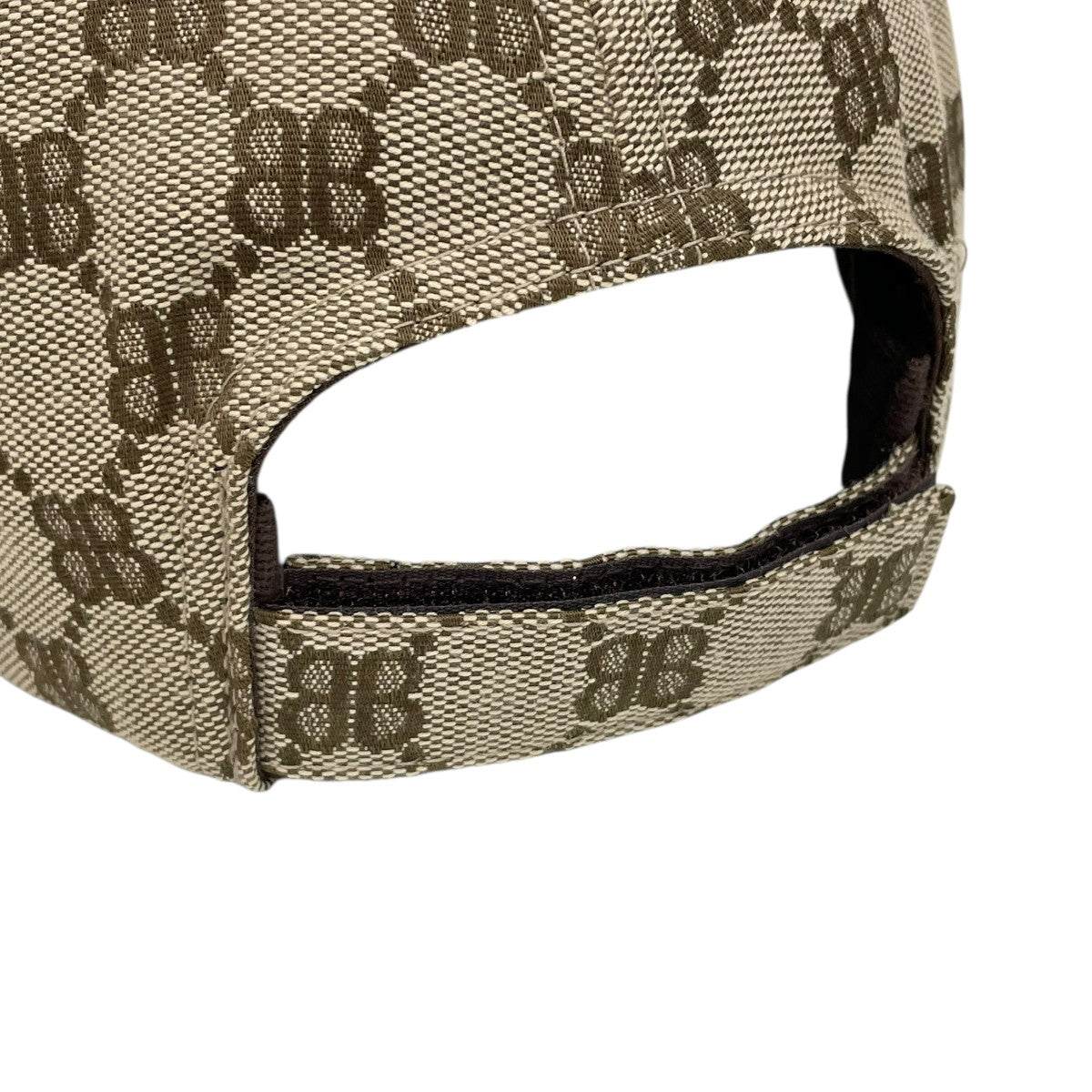 BALENCIAGA×GUCCI HAT HACKER CAPキャップ ベージュ サイズ L