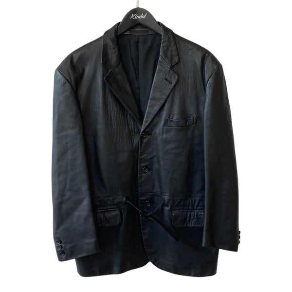 COMME des GARCONS HOMME(コムデギャルソンオム) レザージャケットHJ
