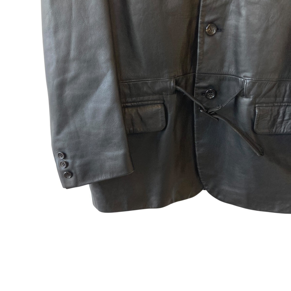 COMME des GARCONS HOMME(コムデギャルソンオム) レザージャケットHJ