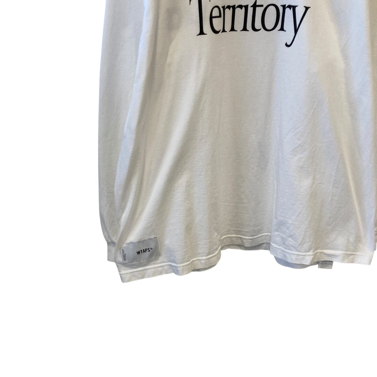 WTAPS Urban Territoryロングカットソー 古着・中古-4枚目のアイテム画像