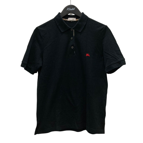 定価4万 00s BURBERRY ブラック ポロシャツ swag drip バーバリー ポロシャツ uk drip swag flexwitme - メルカリ
