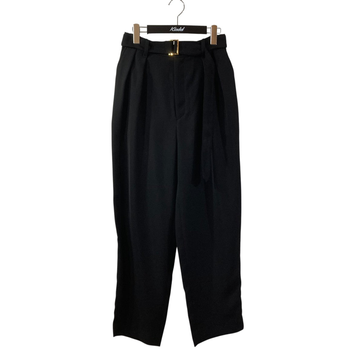 2Tuck Pants with Long Belt for STUDIOUSスラックスパンツCU-021-ST