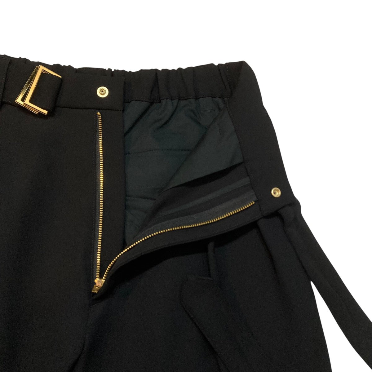 2Tuck Pants with Long Belt for STUDIOUSスラックスパンツCU-021-ST