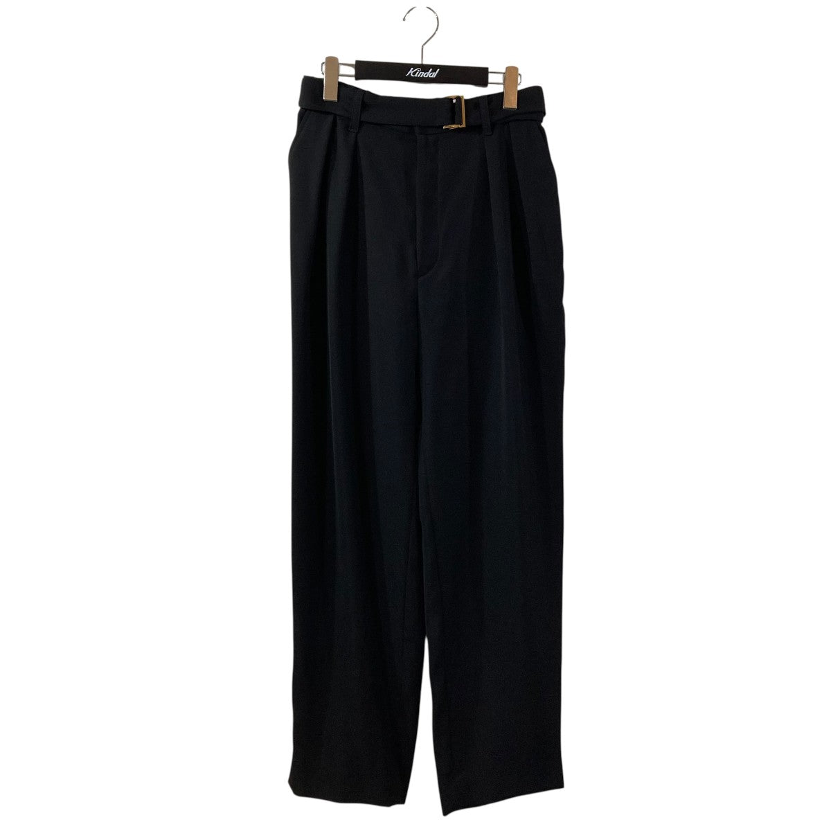 2Tuck Pants with Long Belt for STUDIOUS2タックパンツCU-021-ST
