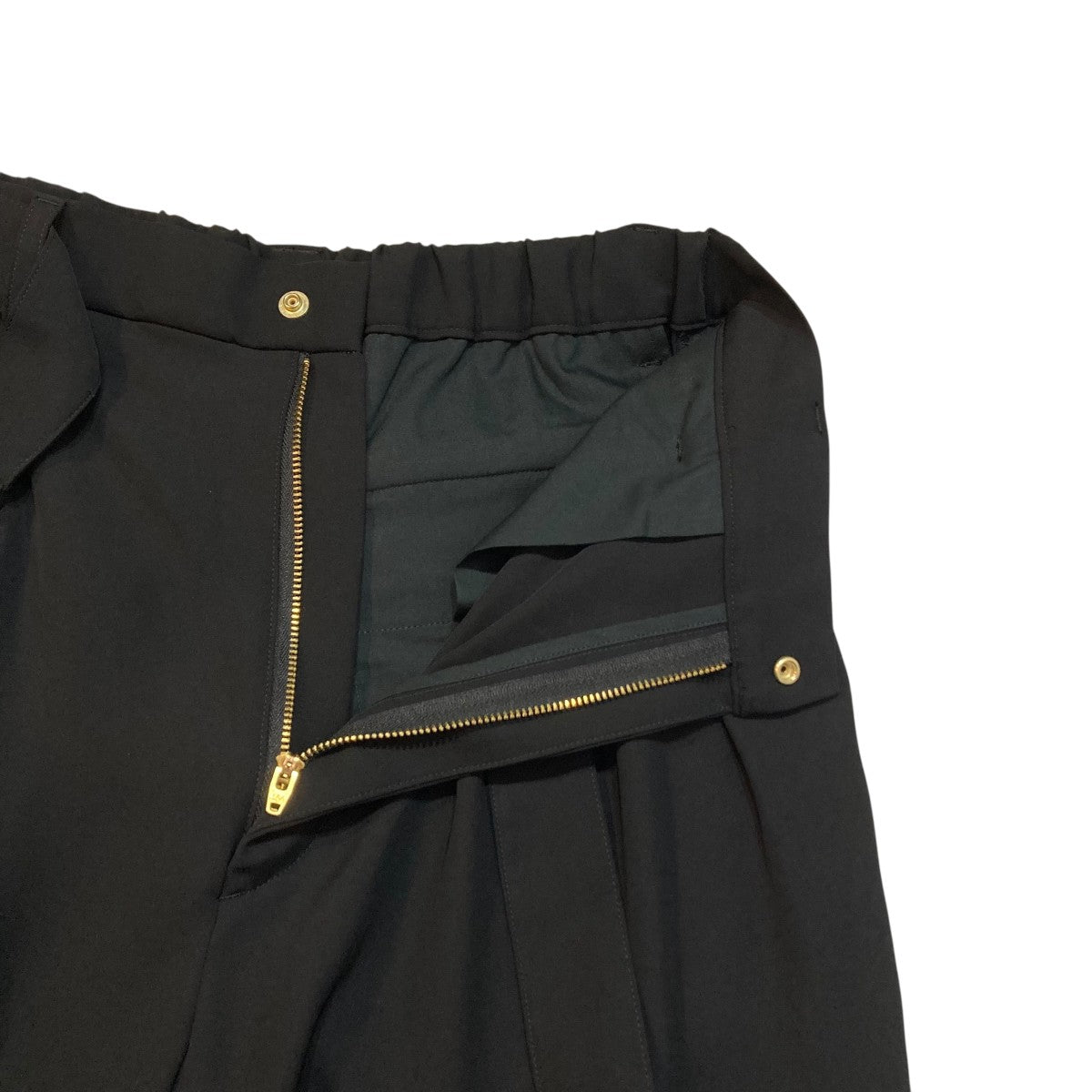 CULLNI(クルニ) 2Tuck Pants with Long Belt for STUDIOUS2タック