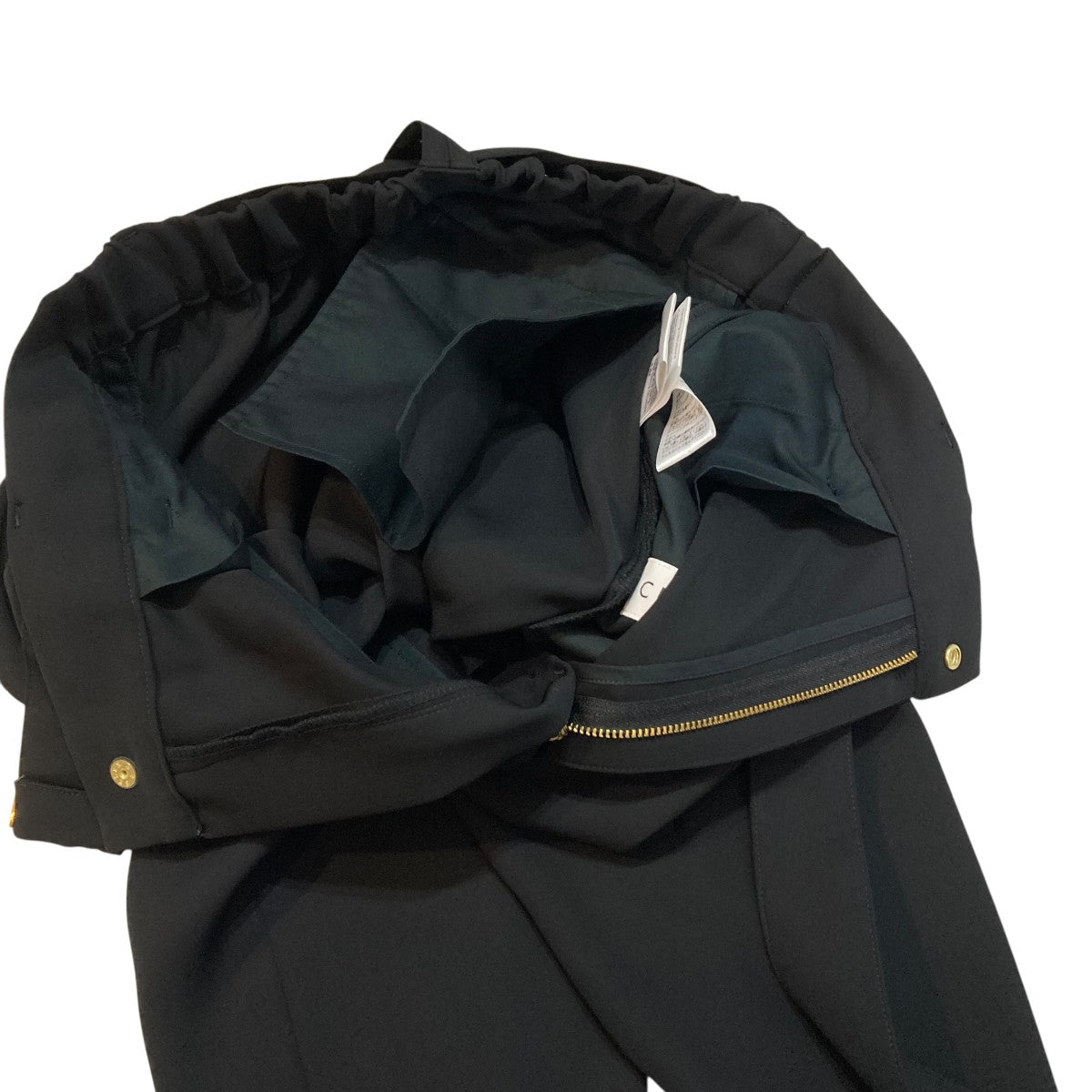 CULLNI(クルニ) 2Tuck Pants with Long Belt for STUDIOUS2タック