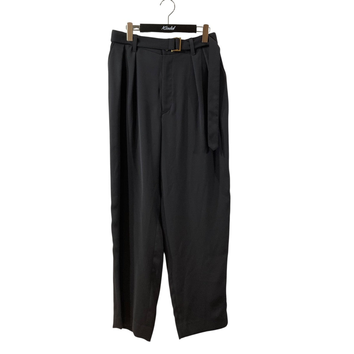 2Tuck Pants with Long Belt for STUDIOUS2タックパンツCU-021-ST