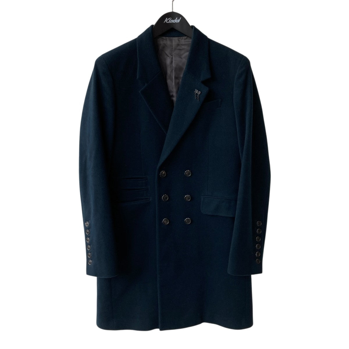 SHAREEF(シャリーフ) チェスターコート14711016 14711016 ブルー