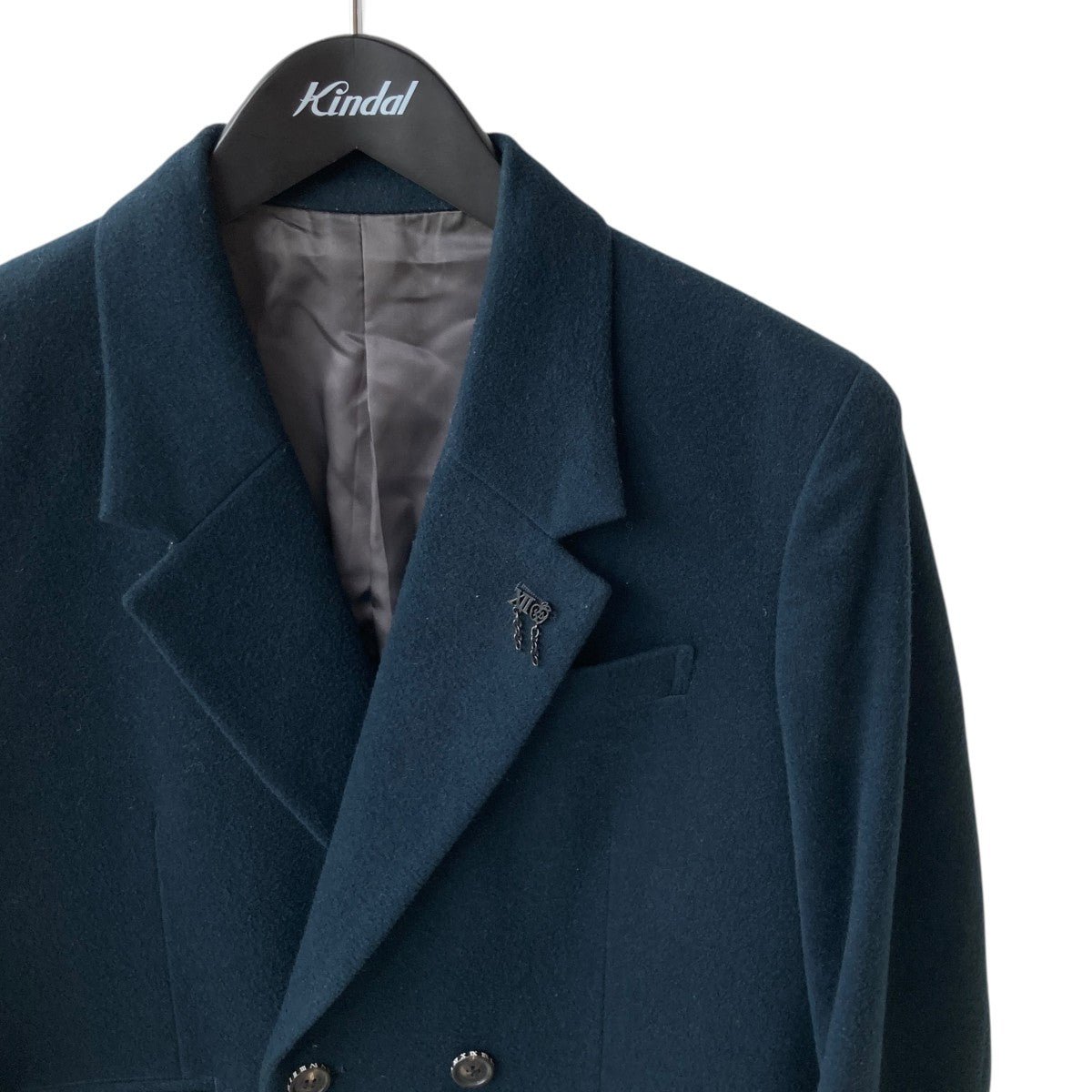 SHAREEF(シャリーフ) チェスターコート14711016 14711016 ブルー