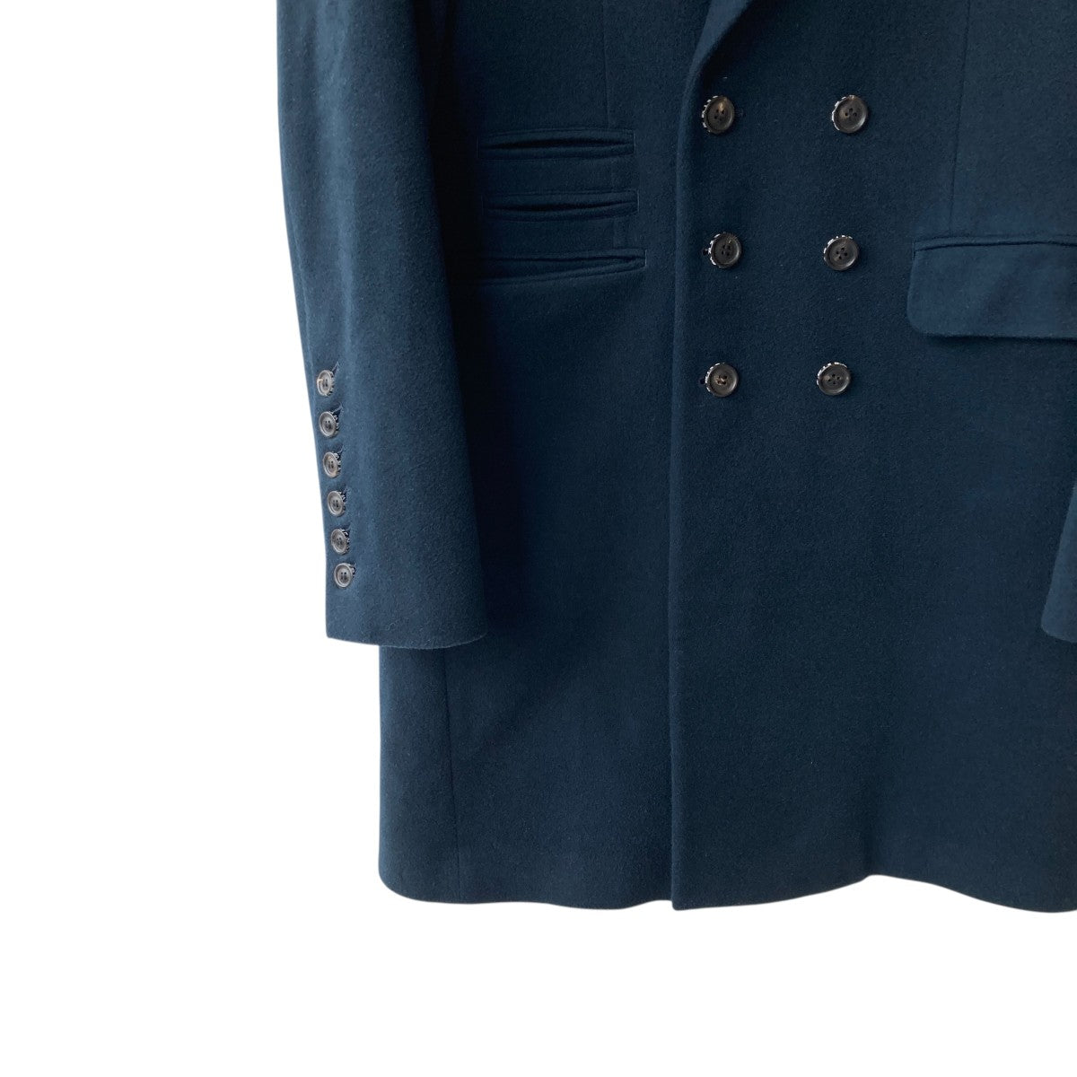 SHAREEF(シャリーフ) チェスターコート14711016 14711016 ブルー