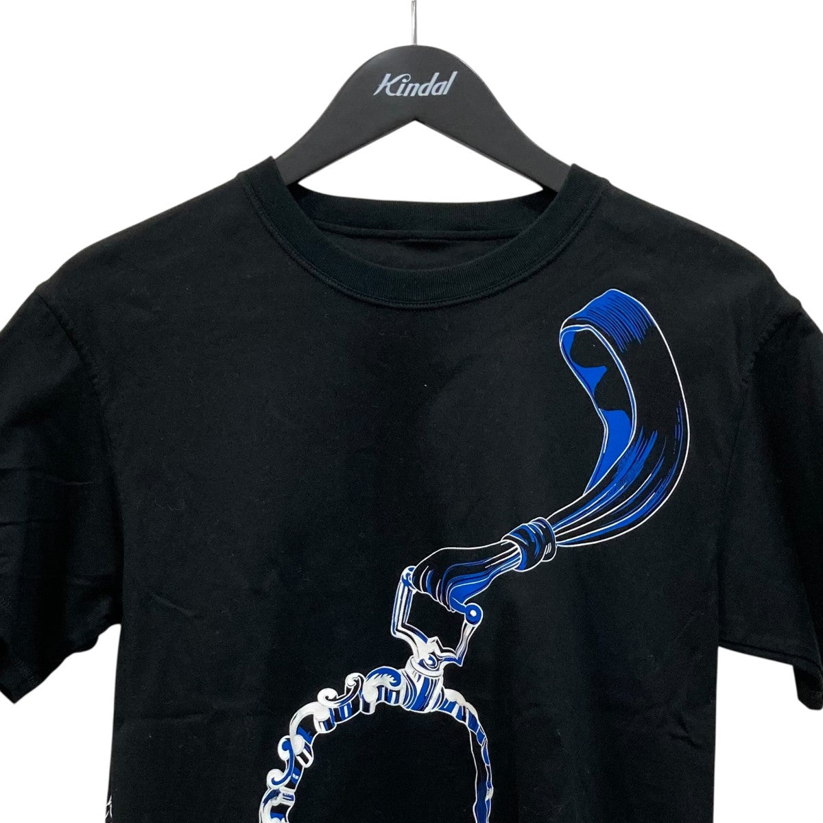 HERMES(エルメス) プリント半袖Tシャツ4E4651DC 4E4651DC ブラック
