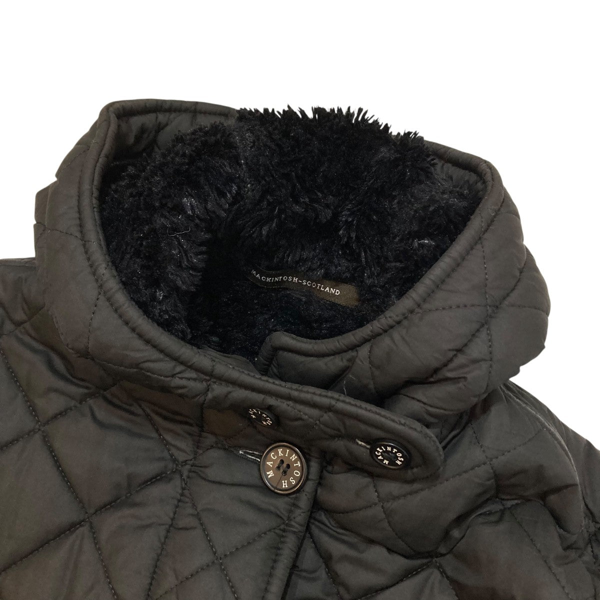 MACKINTOSH(マッキントッシュ) キルティングコート ブラック サイズ 38