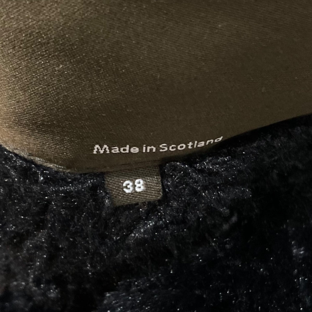 マッキントッシュ キルティングコート サイズ38 ブラック MACKINTOSH(マッキントッシュ) キルティングコート ブラック サイズ 38