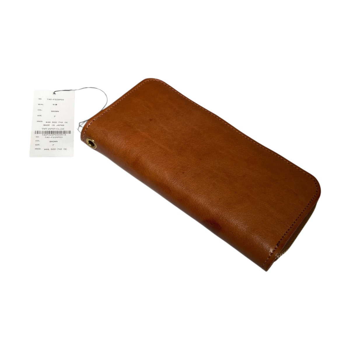 TMT(ティーエムティー) LARGE ROUND ZIP WALLET長財布TAC-F22SP03 TAC