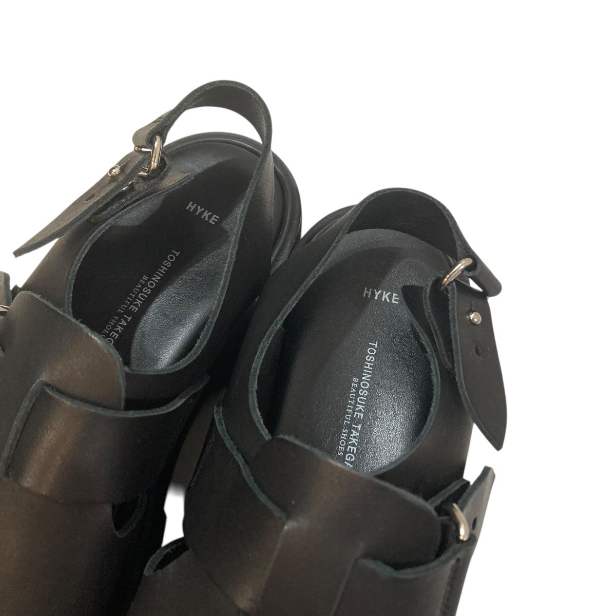 HYKE OPEN TOE SANDALS ストラップサンダル 19308240 古着・中古-7枚目のアイテム画像