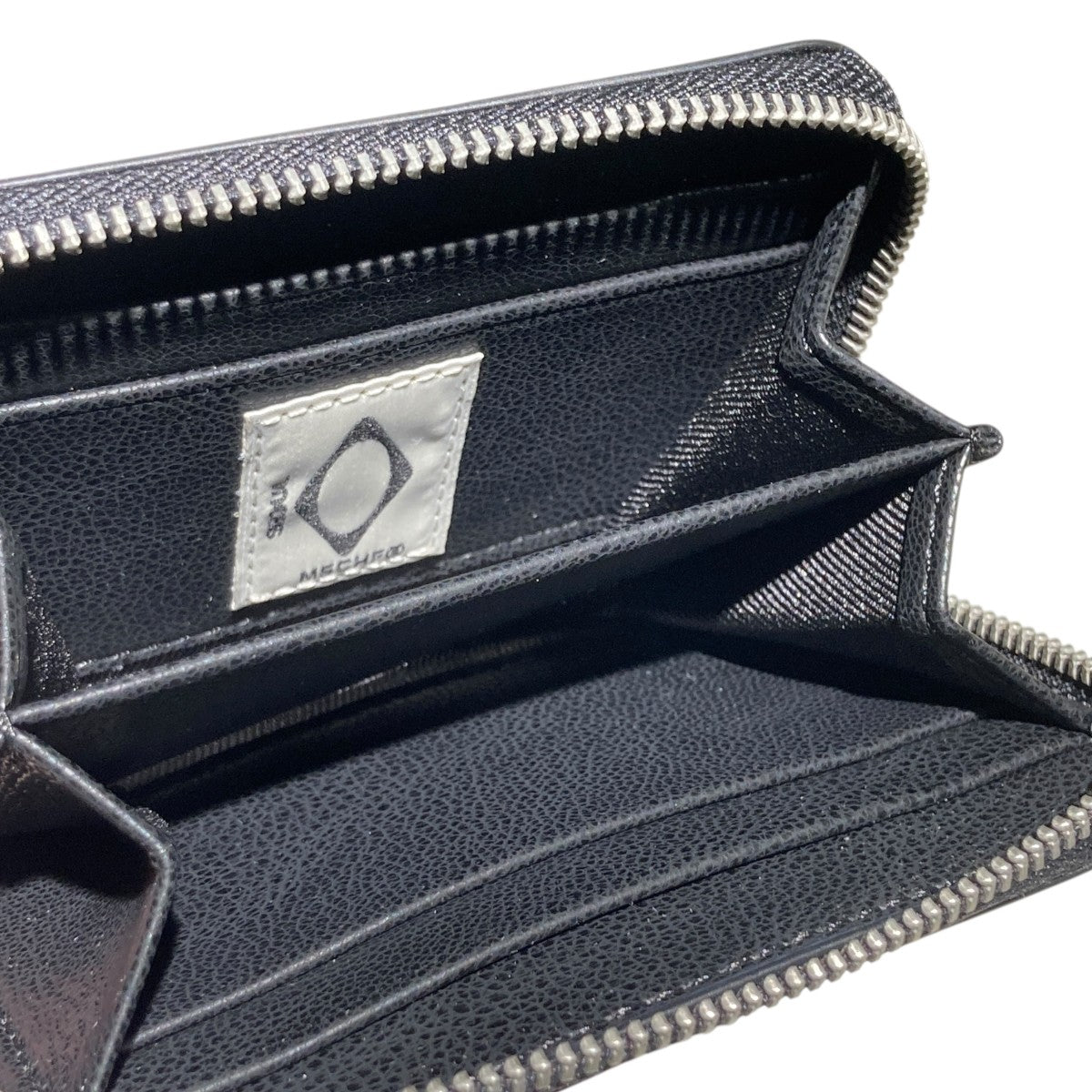 Mschf 財布　ブラック MSCHF] RHOMBUS ZIP-AROUND WALLET_BLACK ミスチーフ 正規品 韓国