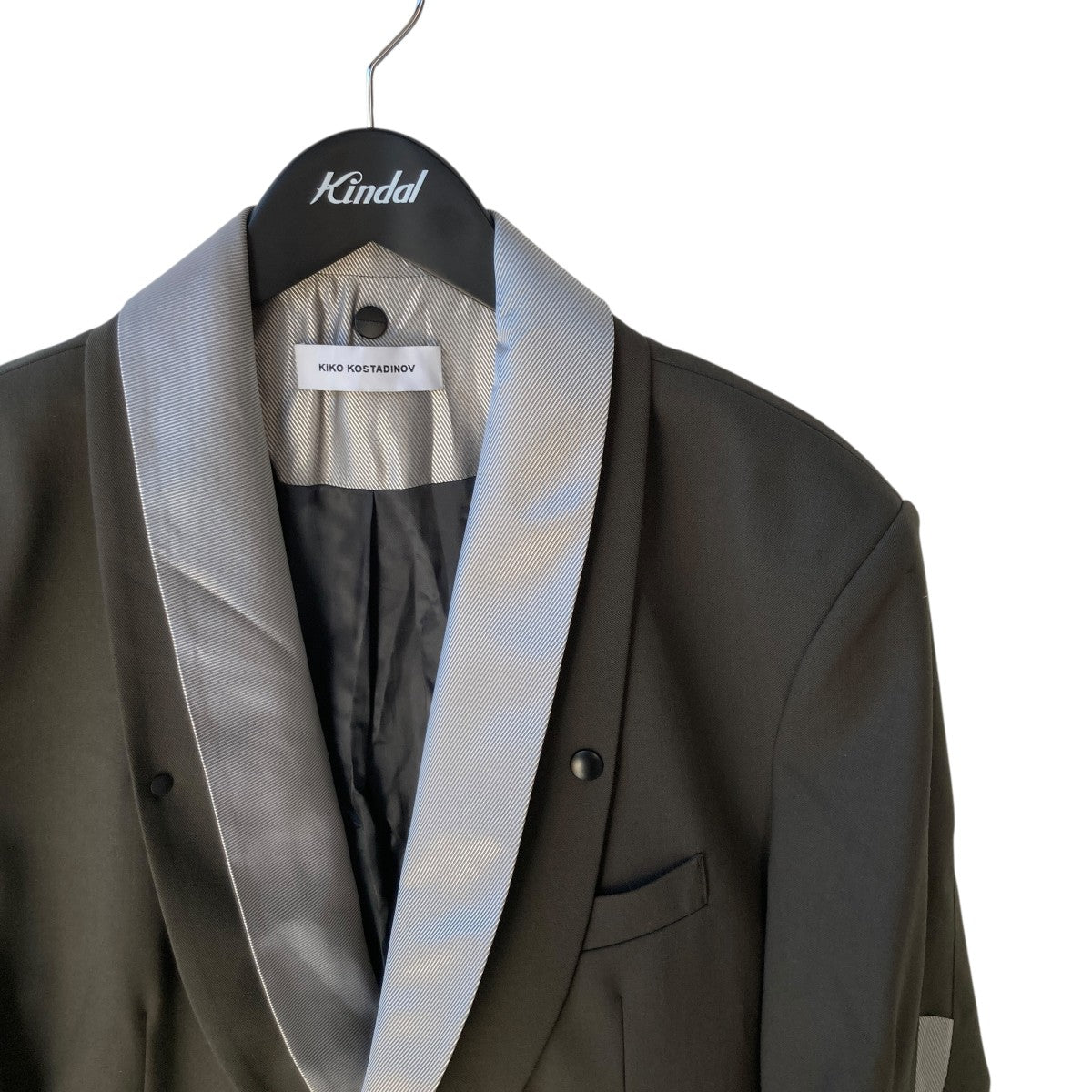 Kiko Kostadinov 24SSORSON FORMAL BLAZER ARMY GLEENテーラードジャケットKKSS24J02-30 古着・中古-3枚目のアイテム画像